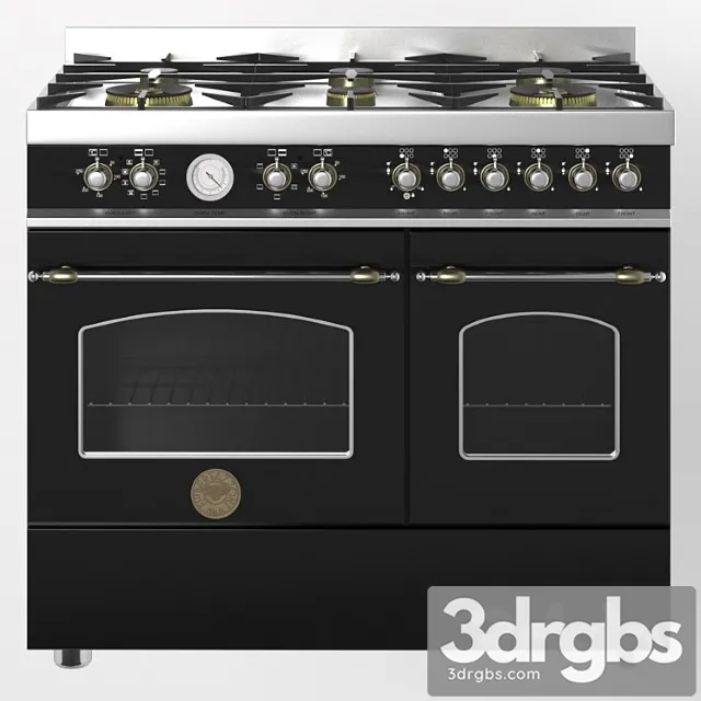 Gazovaia Plita Heritage Her100 6 Mfe D Bertazzoni 3dsmax Download