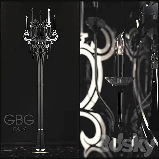 GBG Floor Lamp 3DS Max Model