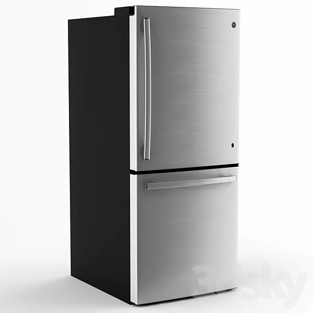 GE ENERGY STAR Refrigerator GBE21DSKSS 3ds Max