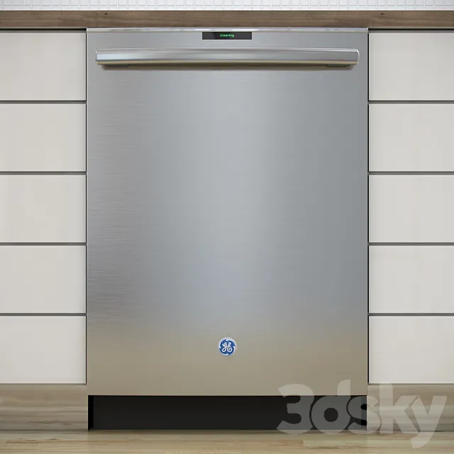 GE Profile Dishwasher 3ds Max