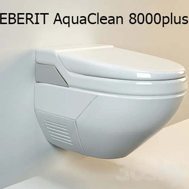 GEBERIT AquaClean 8000plus 3DSMax File