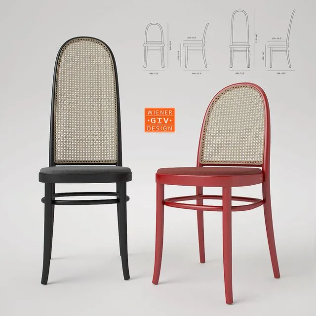 Gebruder Thonet Vienna Morris 3dsMax Model