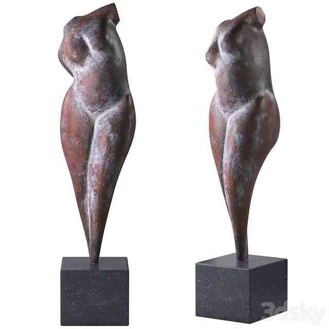 Gedraaid Model Sculpture By Tom Seerden 3dsMax Model