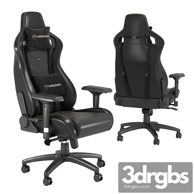 Geimerskoe Kreslo Noblechairs Epic Black Gold 3dsmax Download