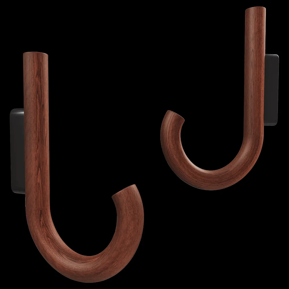 Gejst  – Hook walnut black – Minor flaws 3ds Max