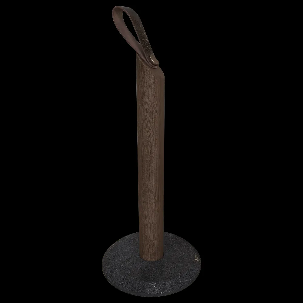 Gejst  – Kitchen roll holder Grab smoked oak 3ds Max
