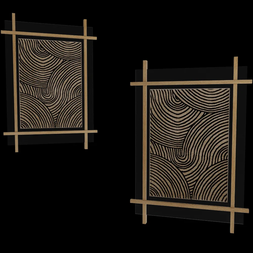 Gejst  – Picture frame Daiku 50×70 3ds Max