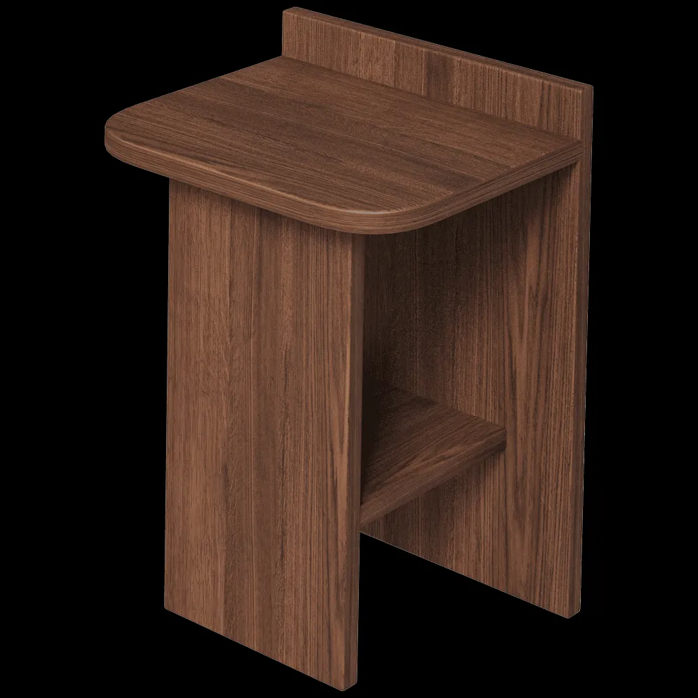 Gejst  – Side table Ismo dark oak 3ds Max