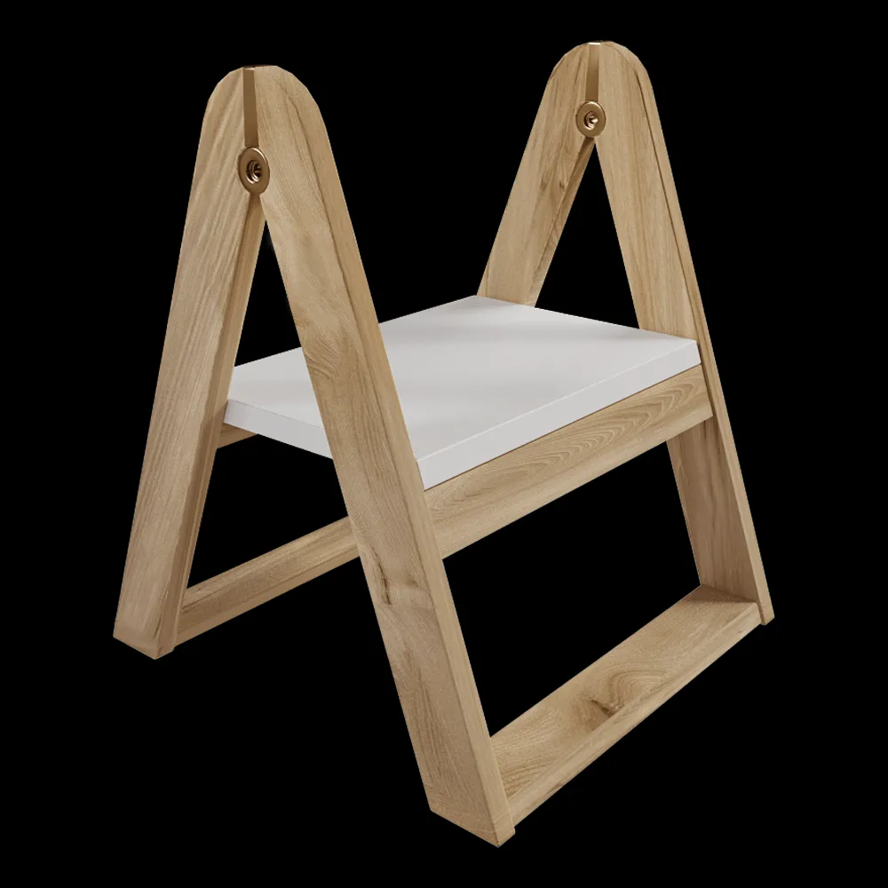 Gejst  – Stool Reech step ash 3ds Max