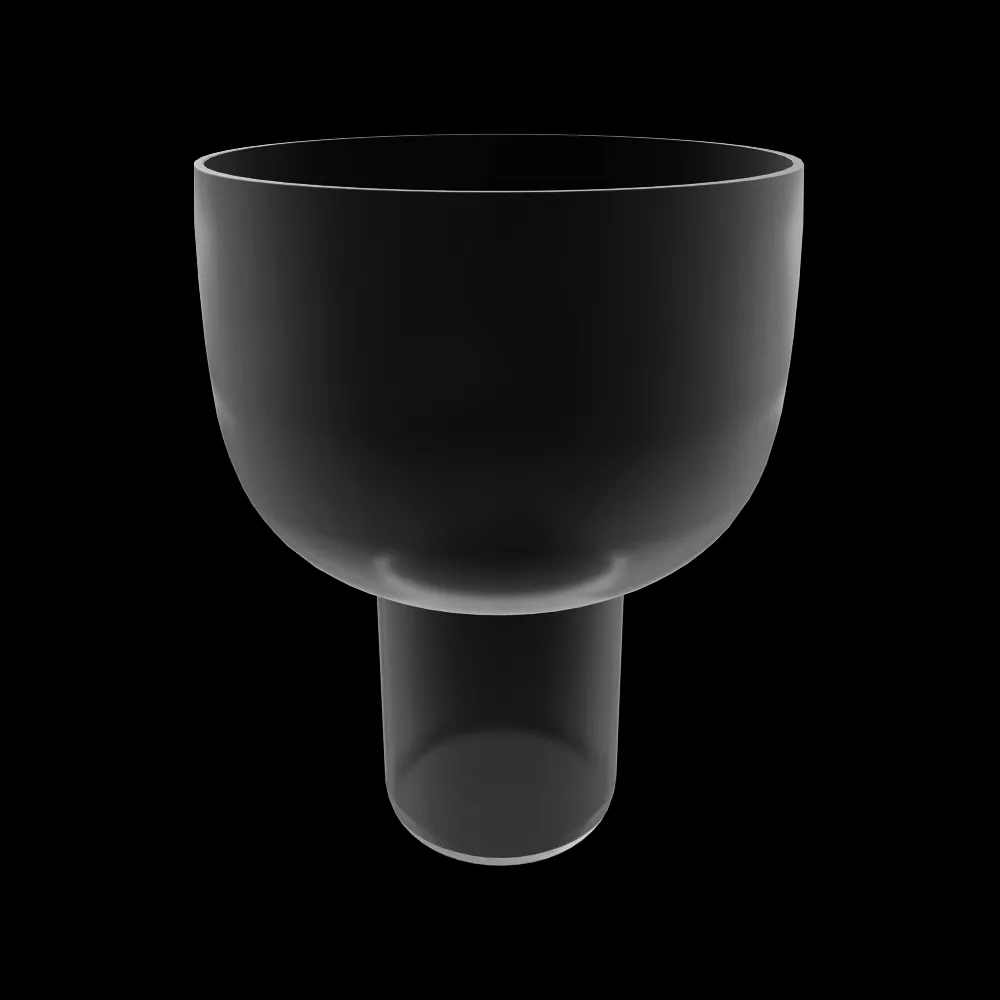 Gejst  – Vase Nebl frosted medium 3ds Max