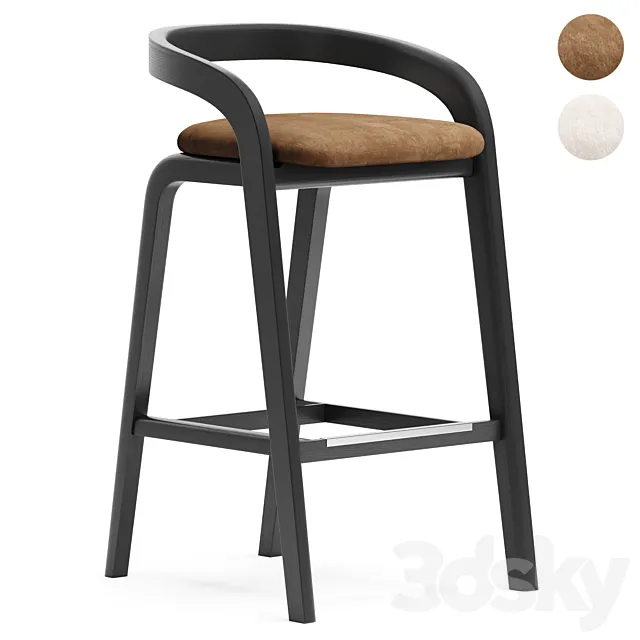 GENEA bar stool – Passoni 3DSMax File