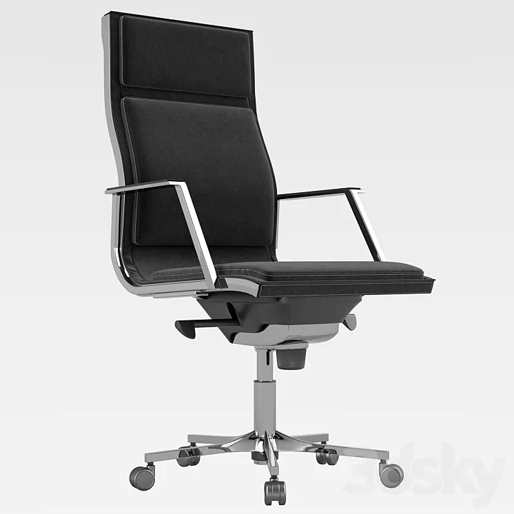 general office chair 3DS Max