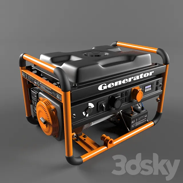 Generator 3DS Max Model