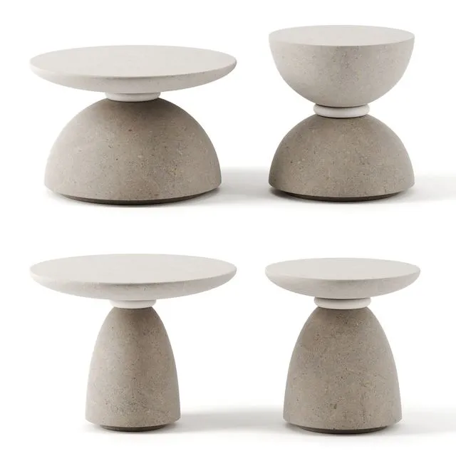GEO side tables by Pimar 3dsMax Model