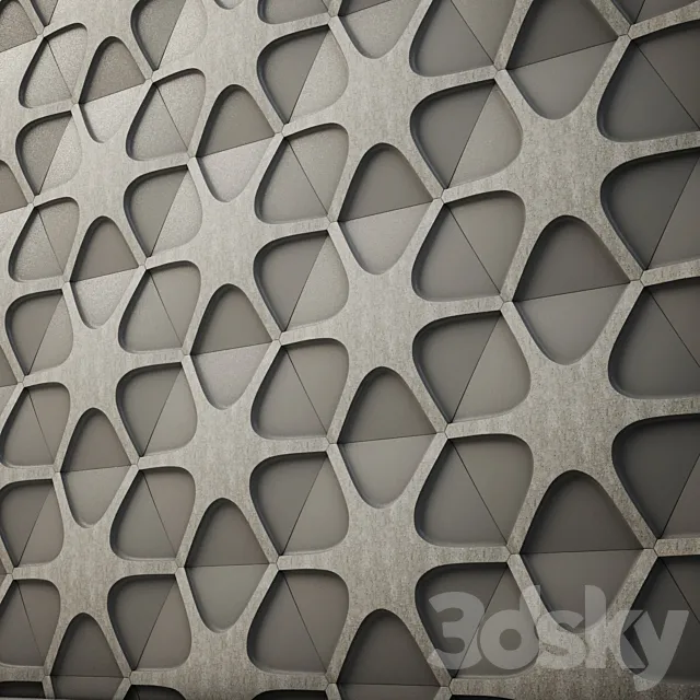 GEODE SPOKE PATTERN 3DS Max Model