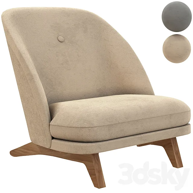 Georgia chair 3DS Max Model