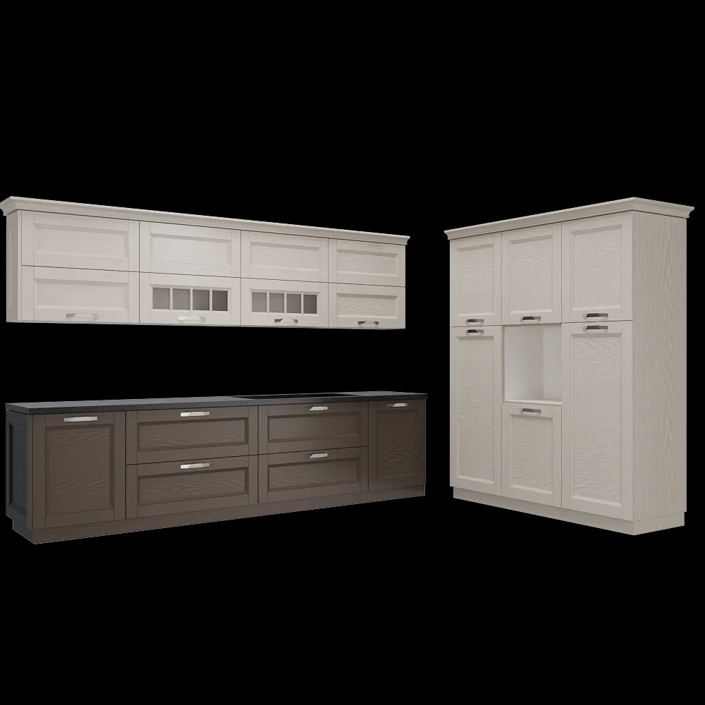 Geos Ideal – Kitchen Arly 3ds Max