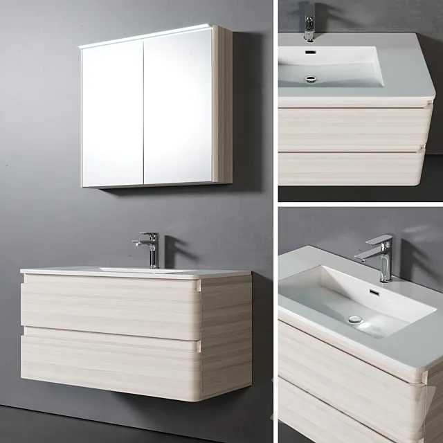 Gerona Bathroom Furniture 3ds Max