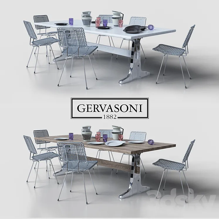 Gervasoni Brick 3DS Max