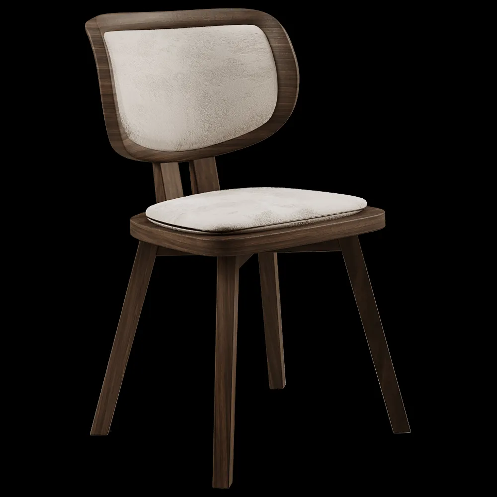 Gervasoni – Chair Gray 22 3ds Max