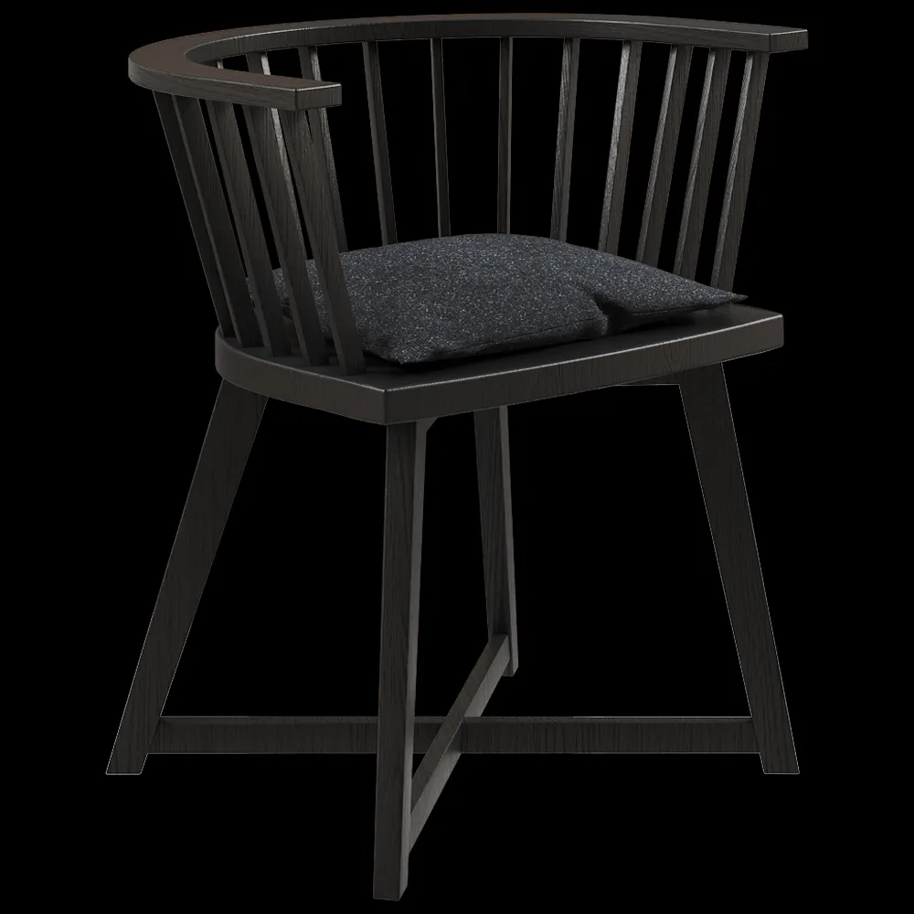 Gervasoni – Chair Gray 24 3ds Max