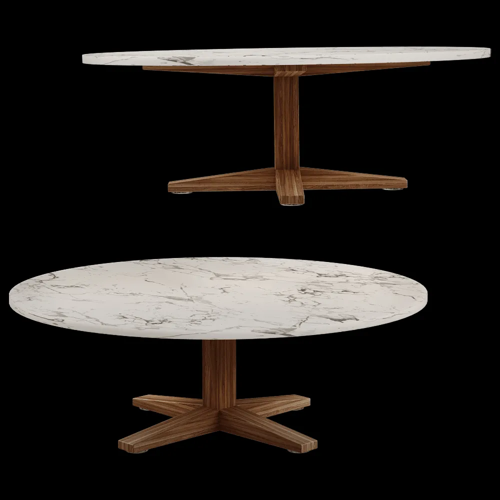 Gervasoni – Coffee table Jeko 3ds Max