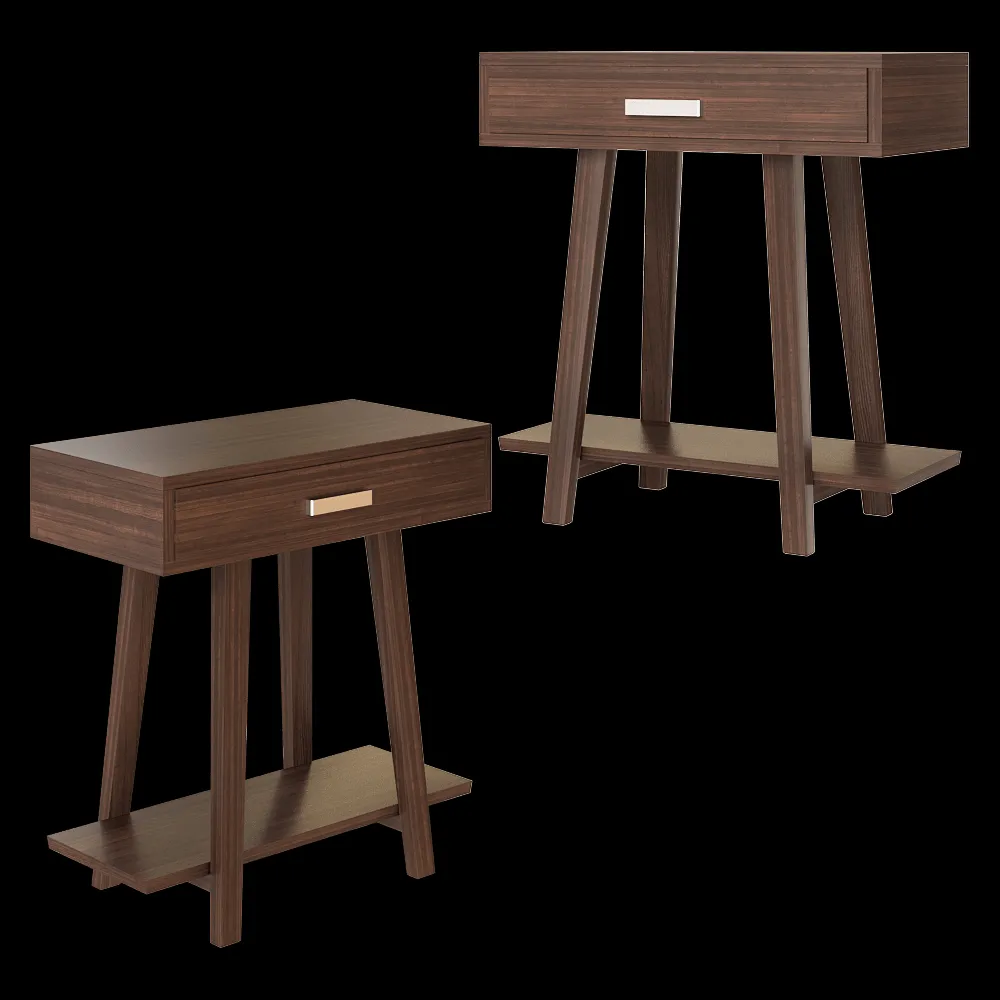 Gervasoni – Night table LC 53 3ds Max
