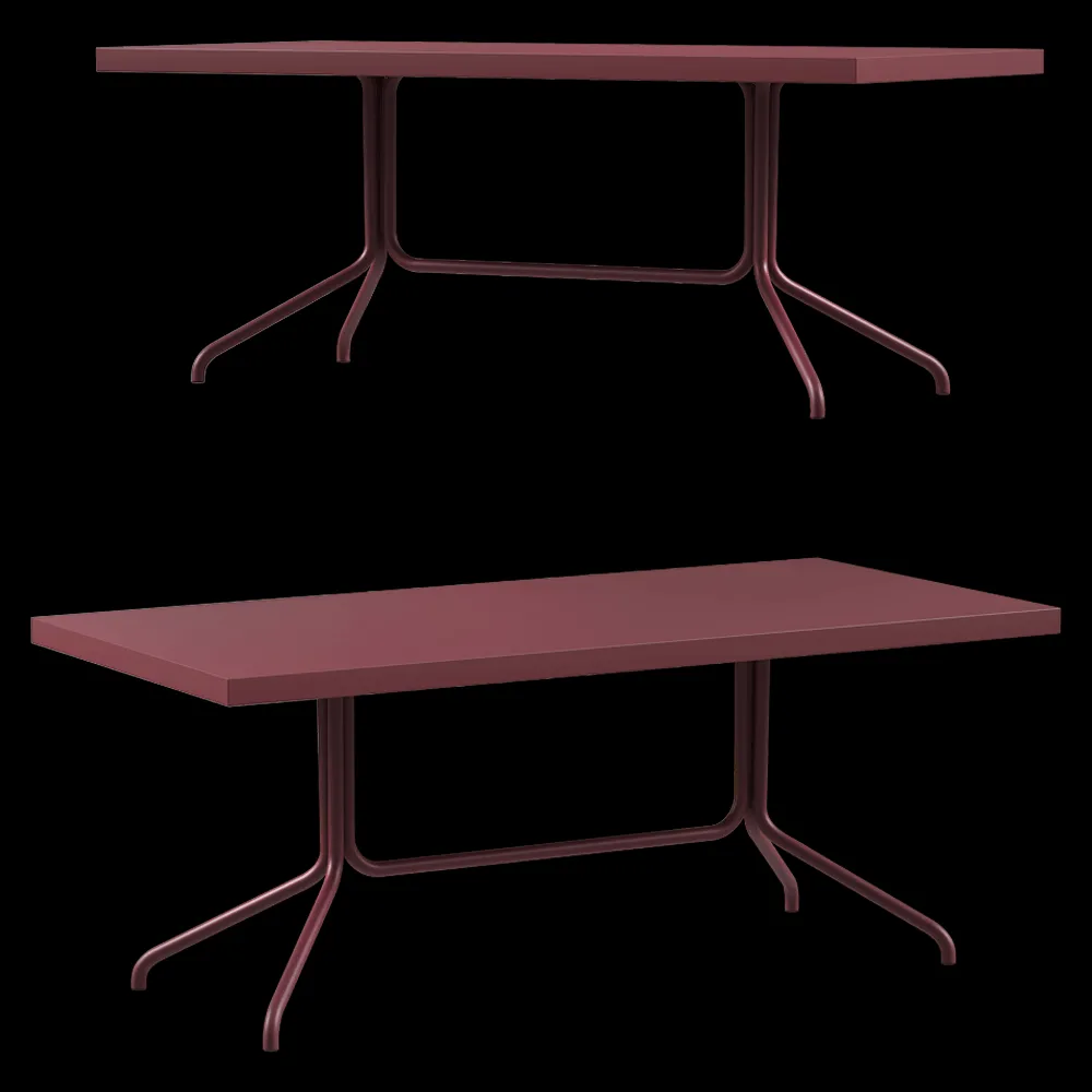 Gervasoni – Outdoor dining table Brise 3ds Max