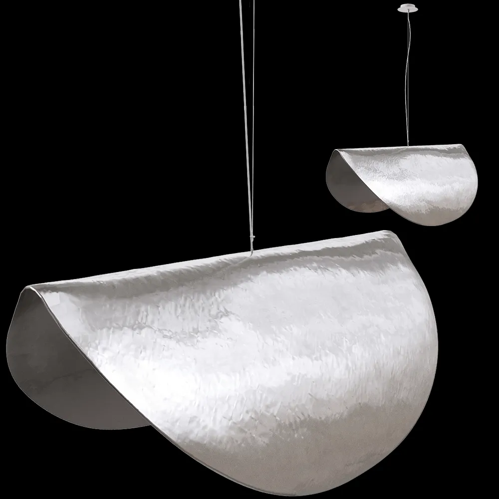 Gervasoni – Pendnat lamp Silver 96 3ds Max