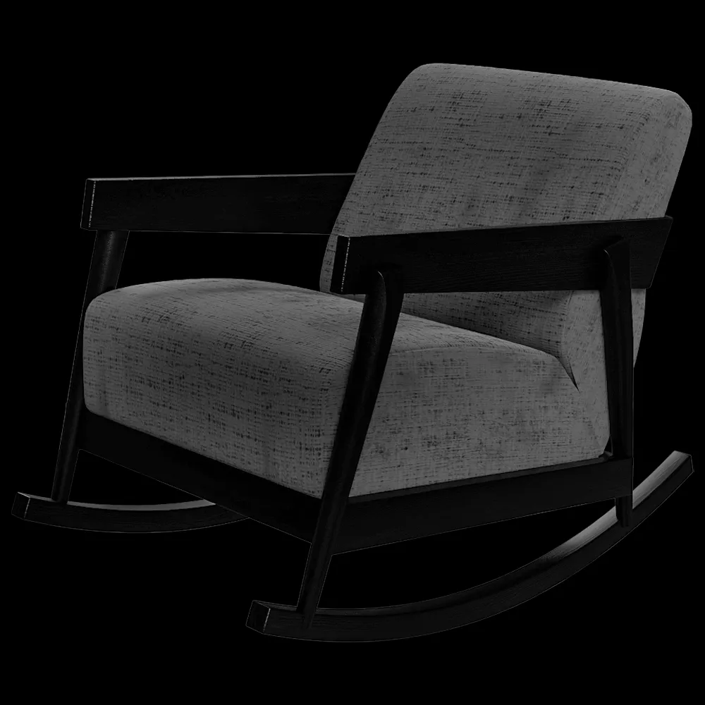 Gervasoni – Rocking chair Brick 3ds Max