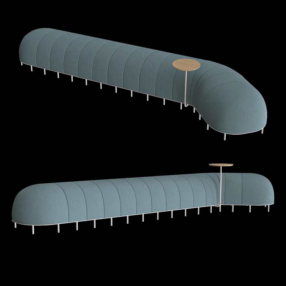 Gervasoni – Sofa Worm 3ds Max