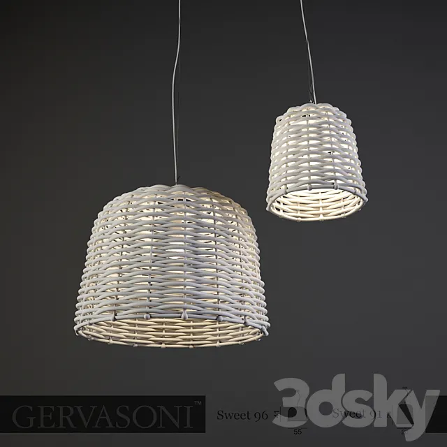 gervasoni Sweet 91 + Sweet 96 3ds Max