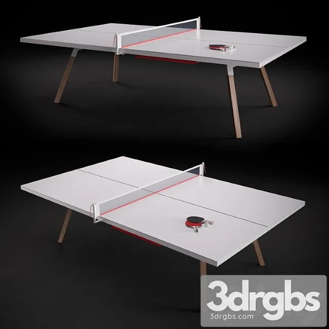 Gessato ping pong table 3dsmax Download