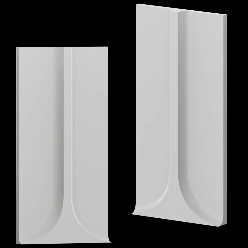 Gesso 3D – Wall panel Florentine 3ds Max