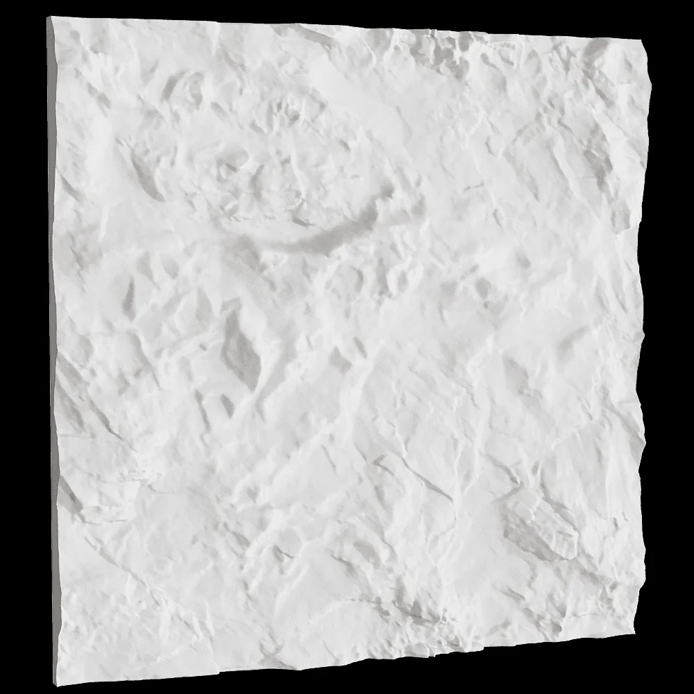 Gesso 3D – Wall panel Island 1 3ds Max