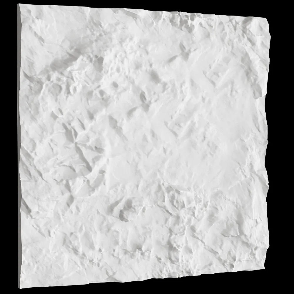 Gesso 3D – Wall panel Island 2 3ds Max
