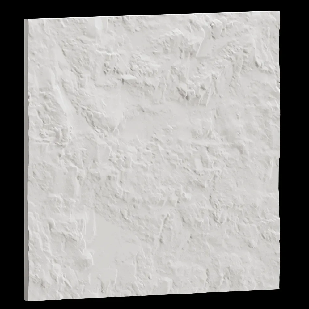 Gesso 3D – Wall panel Monblan 3ds Max