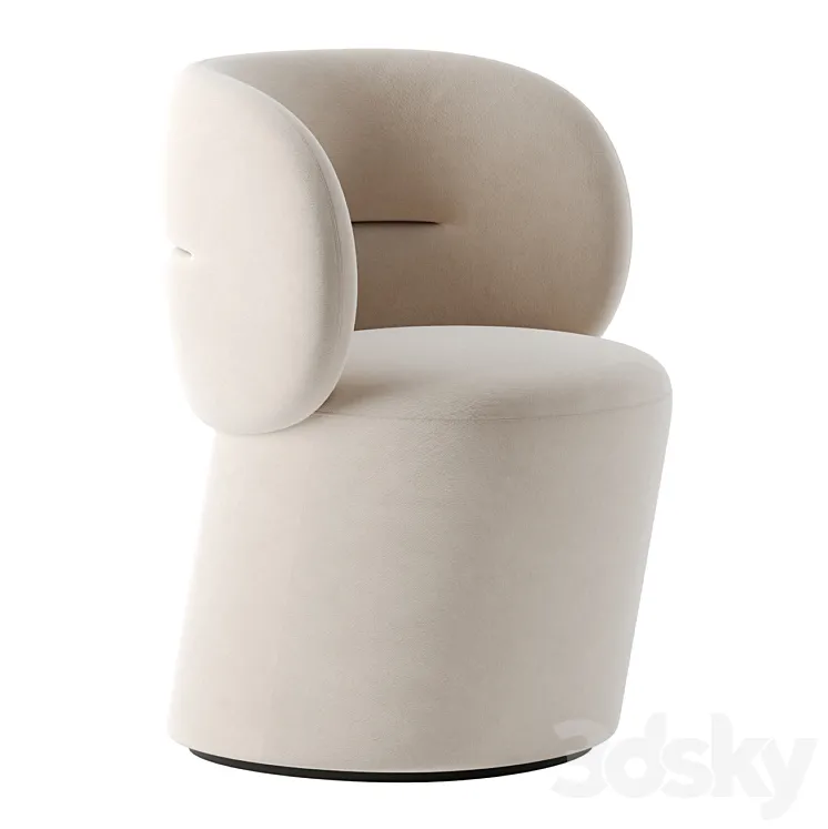Getlucky Chair by Moroso 3DS Max Model
