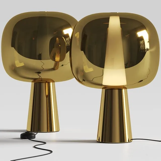 Ghidini Dusk Dawn Lampatron Follett Table Lamp 3dsMax Model