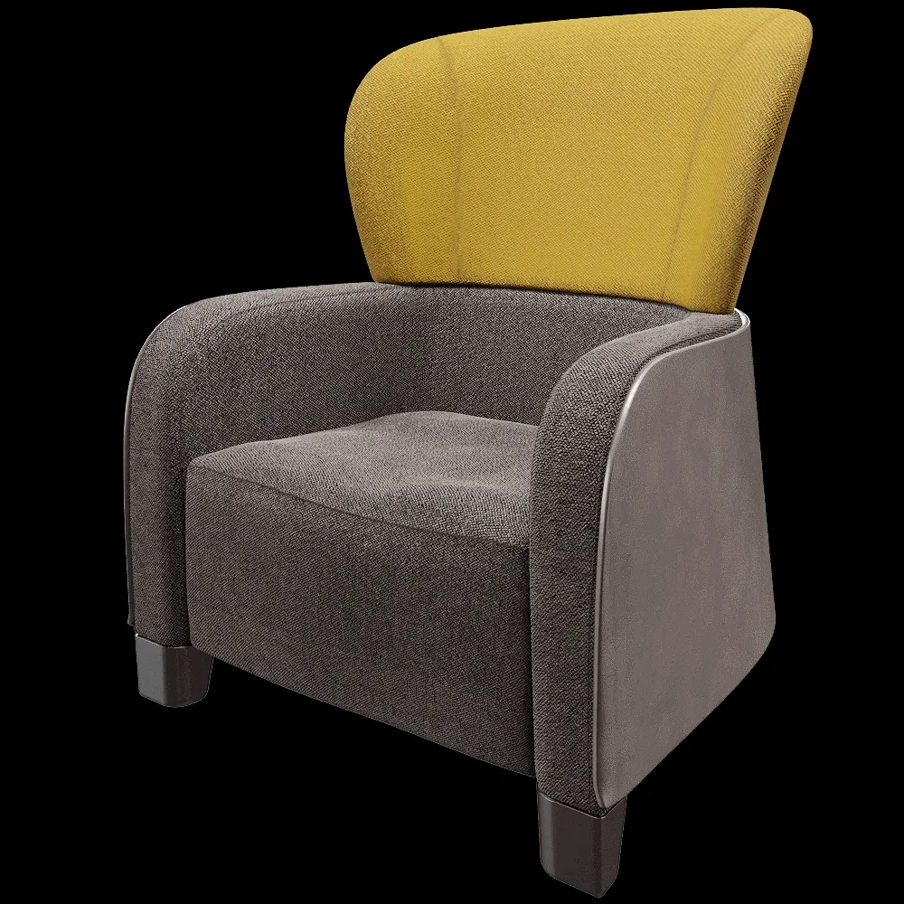 GHIDINI1961 – Armchair Bucket Bergere 3ds Max