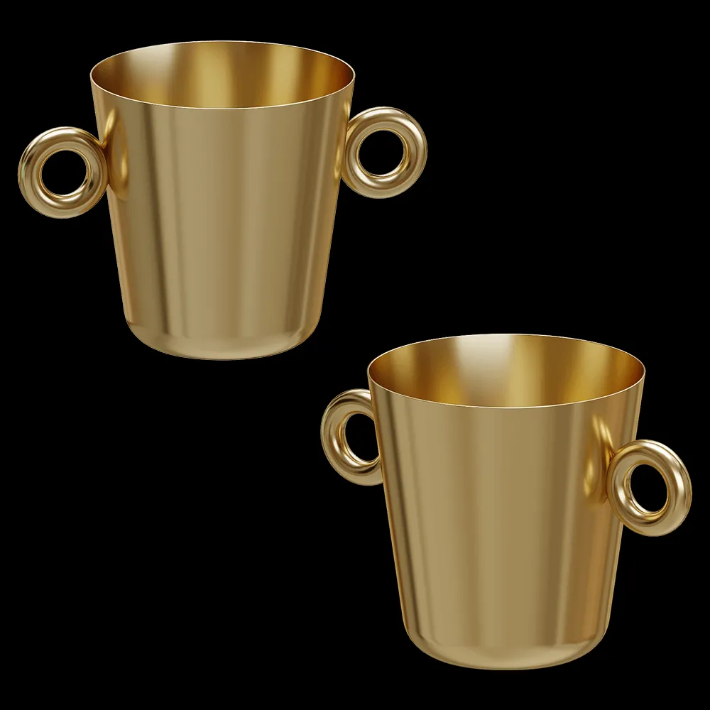 GHIDINI1961 – Champagne cooler Double O 3ds Max