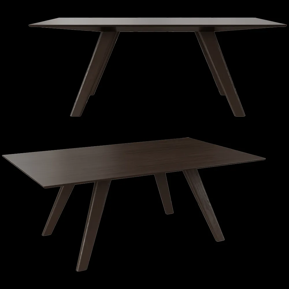 GHIDINI1961 – Dining table Locust 3ds Max