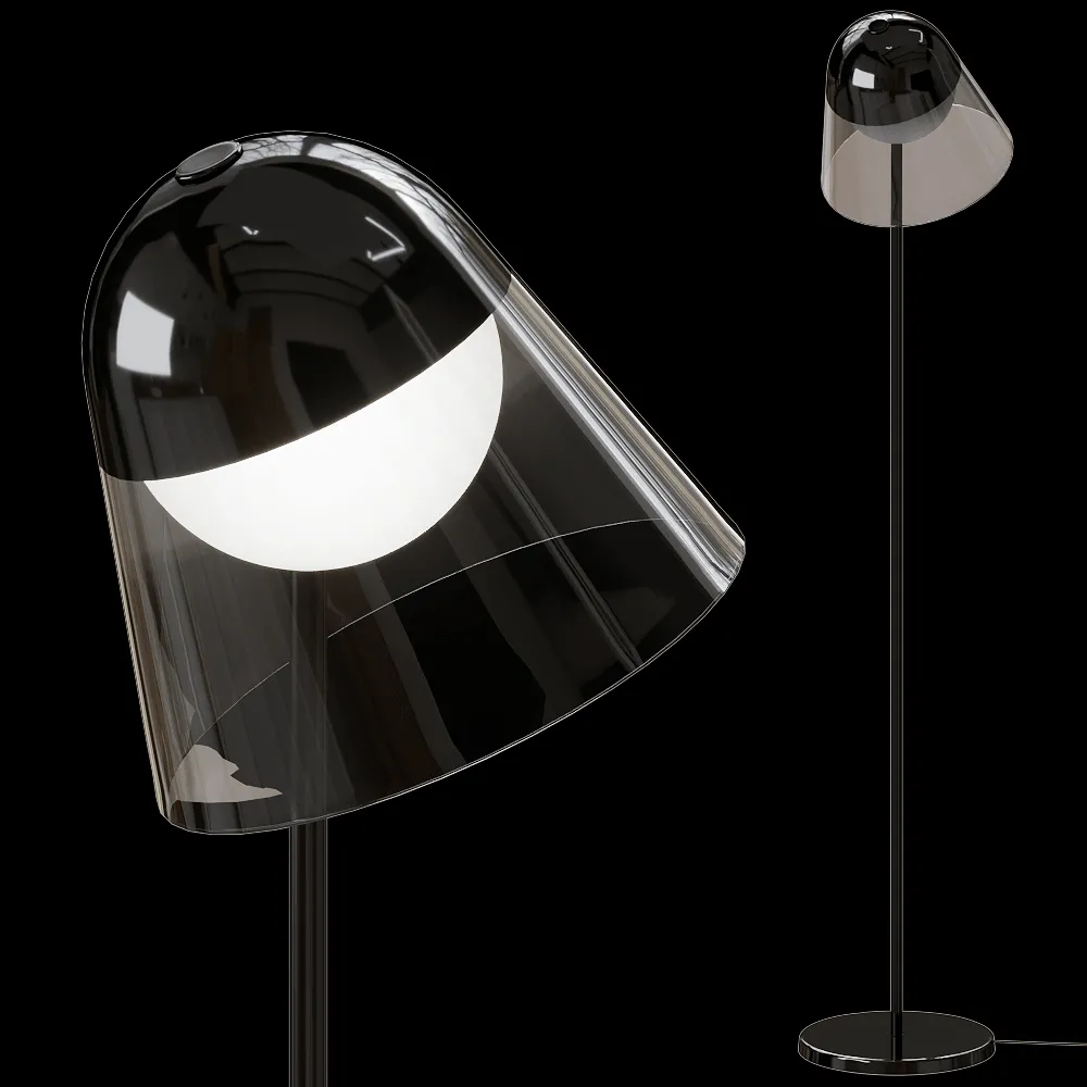 GHIDINI1961 – Floor lamp Helios Reading Lamp 3ds Max