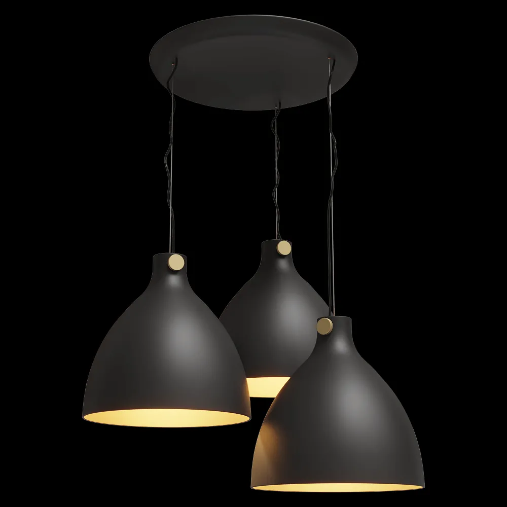 GHIDINI1961 – Pendant lamp Indi-Pendant Round 3 3ds Max