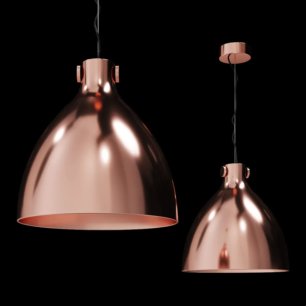 GHIDINI1961 – Pendant lamp Indi-Pendant Round 3ds Max