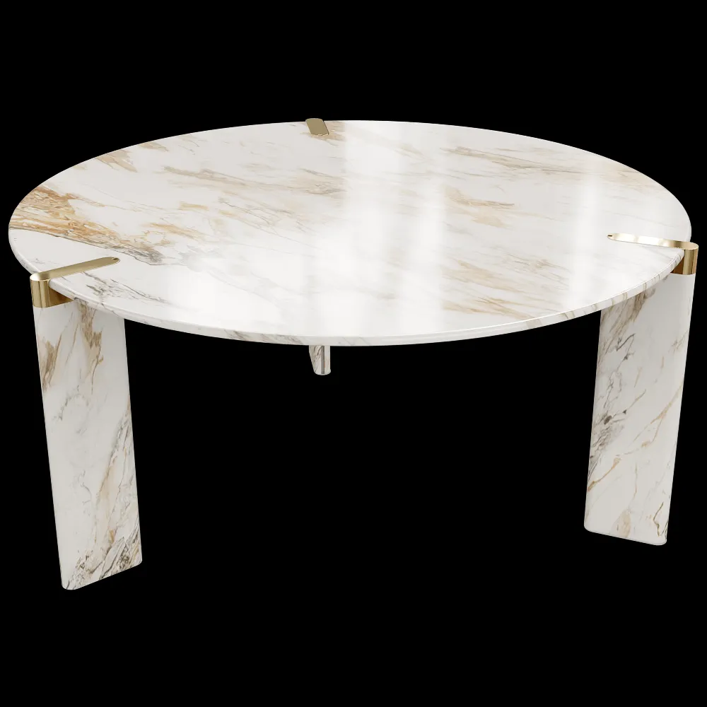GHIDINI1961 – Round dining table Ottanta 3ds Max