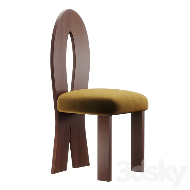 Giancarlo Valle – Fin chair 3DS Max Model