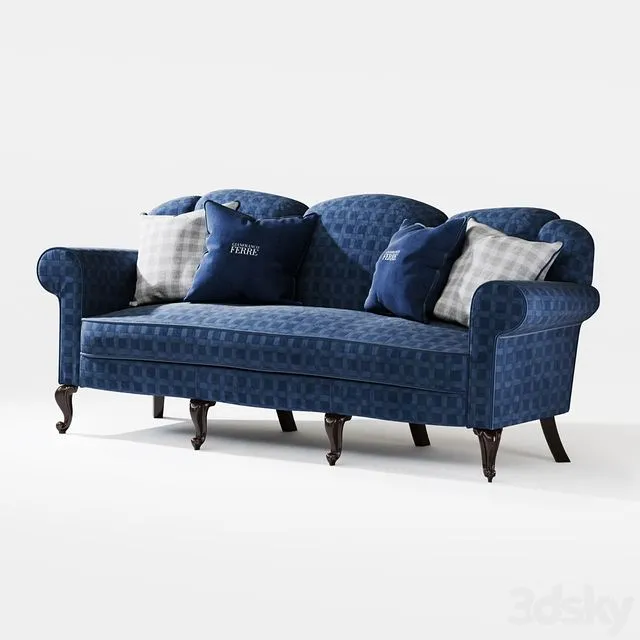 Gianfranco Ferre Benny sofa 3dsMax Model