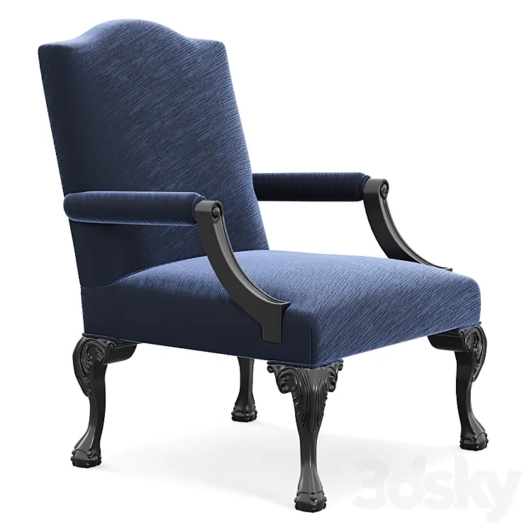 Gianfranco ferre paul armchair 3DS Max