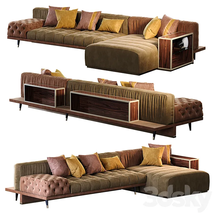 Gianfranco Highlander Sofa 3DS Max Model